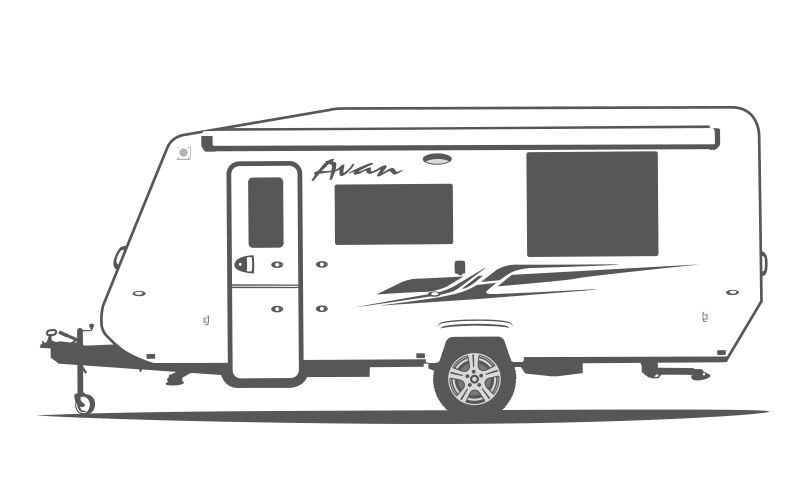 Avan frances best sale 560 hardtop caravan